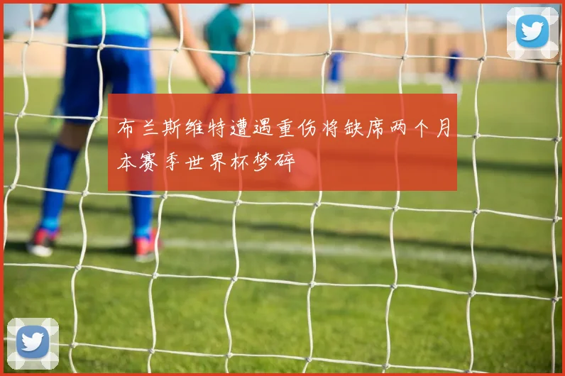 布兰斯维特遭遇重伤将缺席两个月本赛季世界杯梦碎